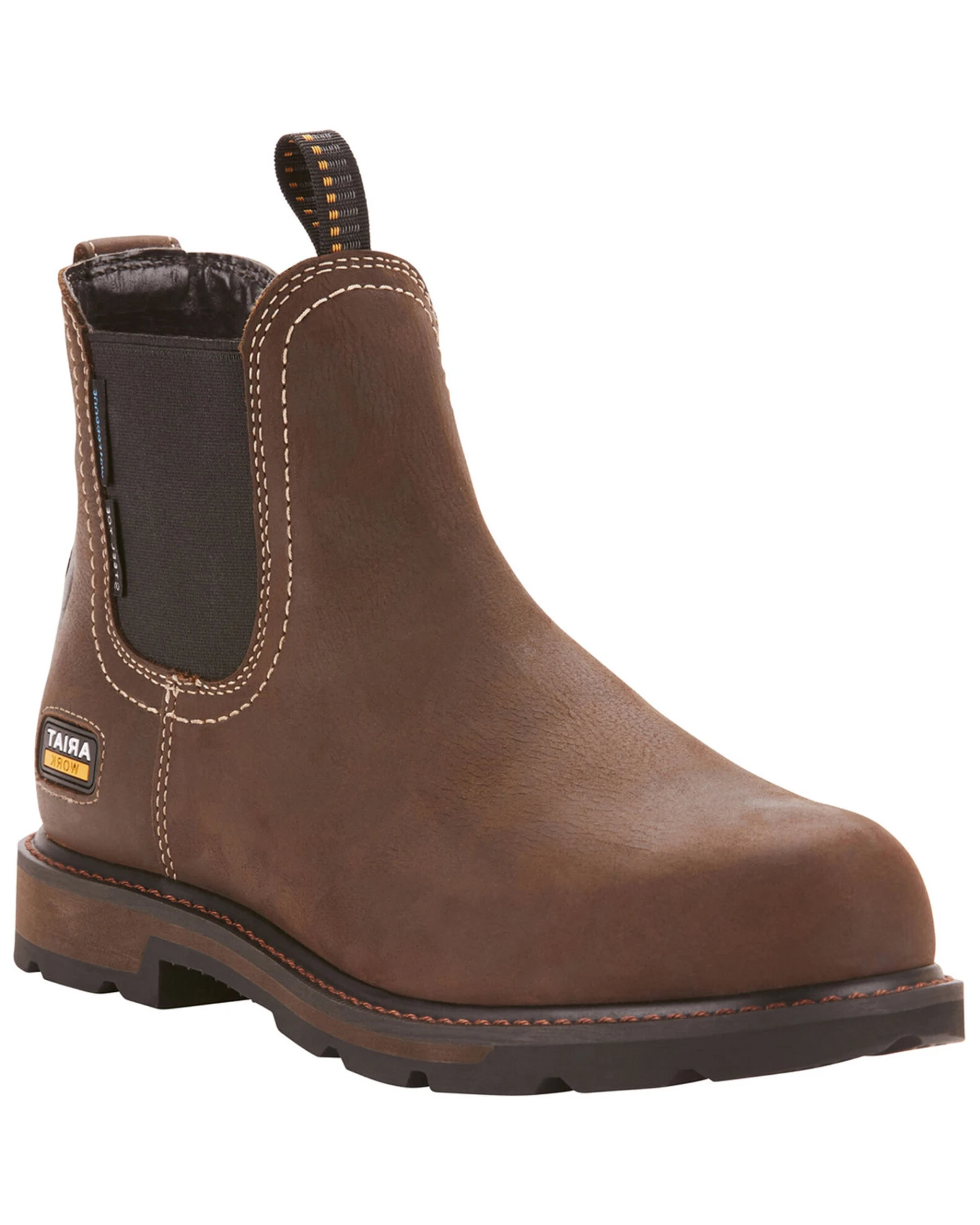 Ariat Men's Groundbreaker Chelsea Waterproof Work Boots - Steel Toe 3 Ariat Men's Groundbreaker Chelsea Waterproof Work Boots - Steel Toe