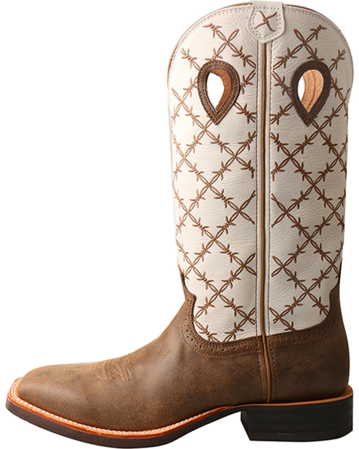 Twisted X Men's 14" Ruff Stock Boots - Broad Square Toe 5 Twisted X Men's 14" Ruff Stock Boots - Broad Square Toe - Image 3
