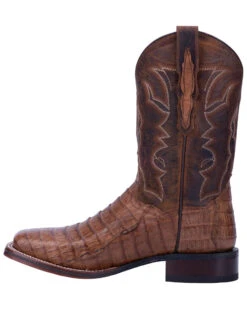 Dan Post Men's Kingsly Caiman Western Boots - Broad Square Toe -Pro Boots Shop 2000276157 240 P3