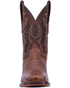 Dan Post Men's Kingsly Caiman Western Boots - Broad Square Toe -Pro Boots Shop 2000276157 240 P5