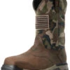 Ariat Men's Rebar Patriot Waterproof Western Work Boots - Composite Toe -Pro Boots Shop 2000281753 200 P1