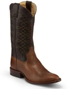 Tony Lama Men's Patron Fossil Western Boots - Round Toe