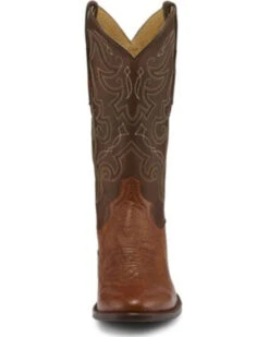 Tony Lama Men's Patron Saddle Exotic Smooth Western Boots - Round Toe -Pro Boots Shop 2000285654 235 P3