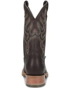 Double H Men's Dark Brown Elk Western Boots - Broad Square Toe 12 Double H Men's Dark Brown Elk Western Boots - Broad Square Toe -Pro Boots Shop 2000285688 240 P4