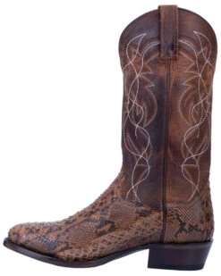 Dan Post Men's Manning Exotic Python Western Boots - Medium Toe -Pro Boots Shop 2000285914 200 P3