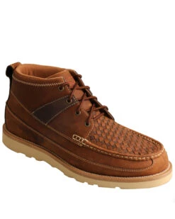 Twisted X Men's Casual Lace-Up Boots - Moc Toe