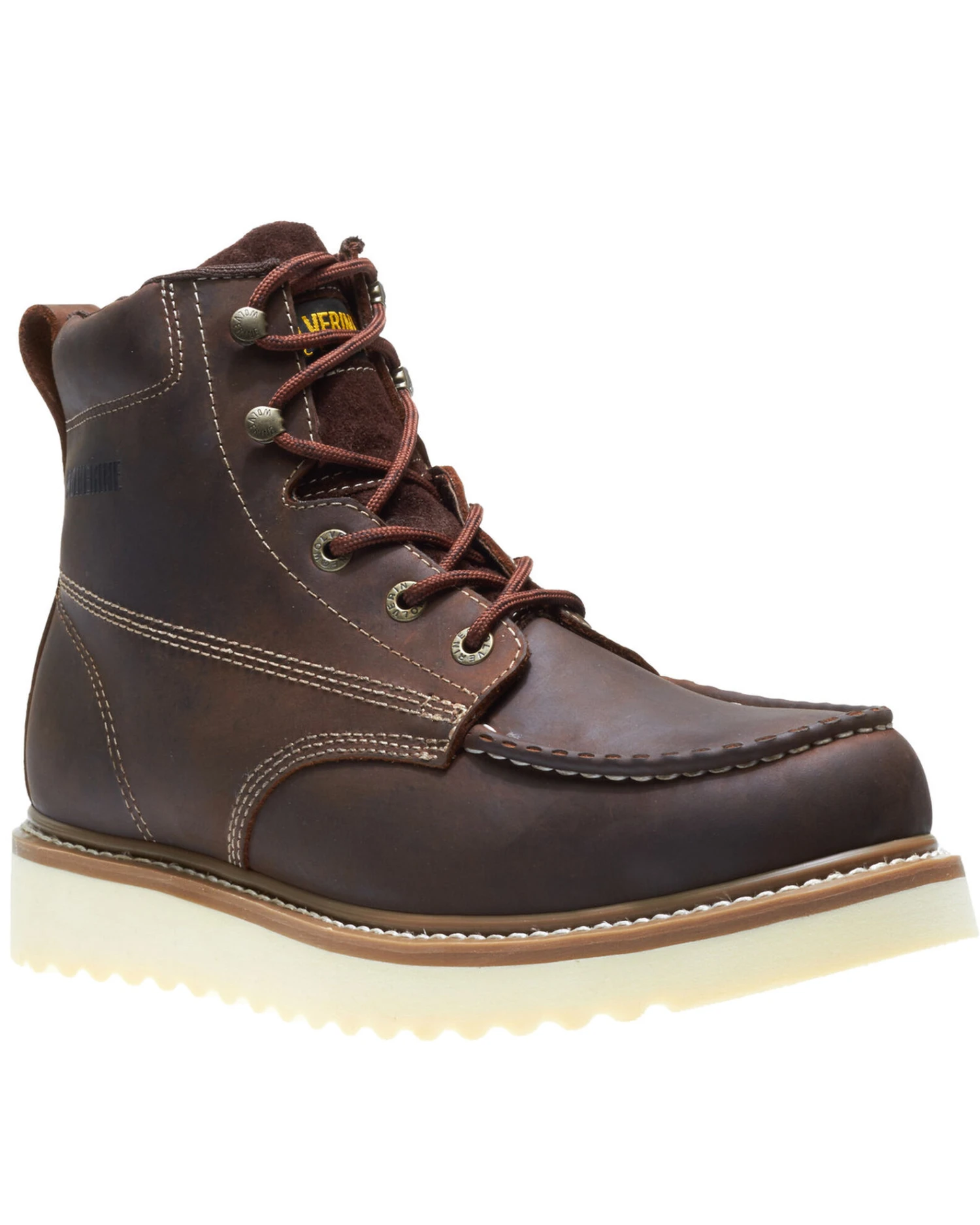 Wolverine Men's Loader Work Boots - Soft Toe 3 Wolverine Men's Loader Work Boots - Soft Toe