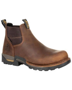 Georgia Boot Men's Eagle One Waterproof Chelsea Work Boots - Soft Toe