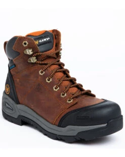 Hawx Men's 6" Crew Chief Waterproof Work Boots - Composite Toe