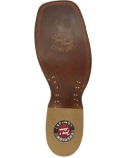 Tony Lama Men's Leviathan Chocolate Western Boots - Square Toe -Pro Boots Shop 2000296171 200 P5