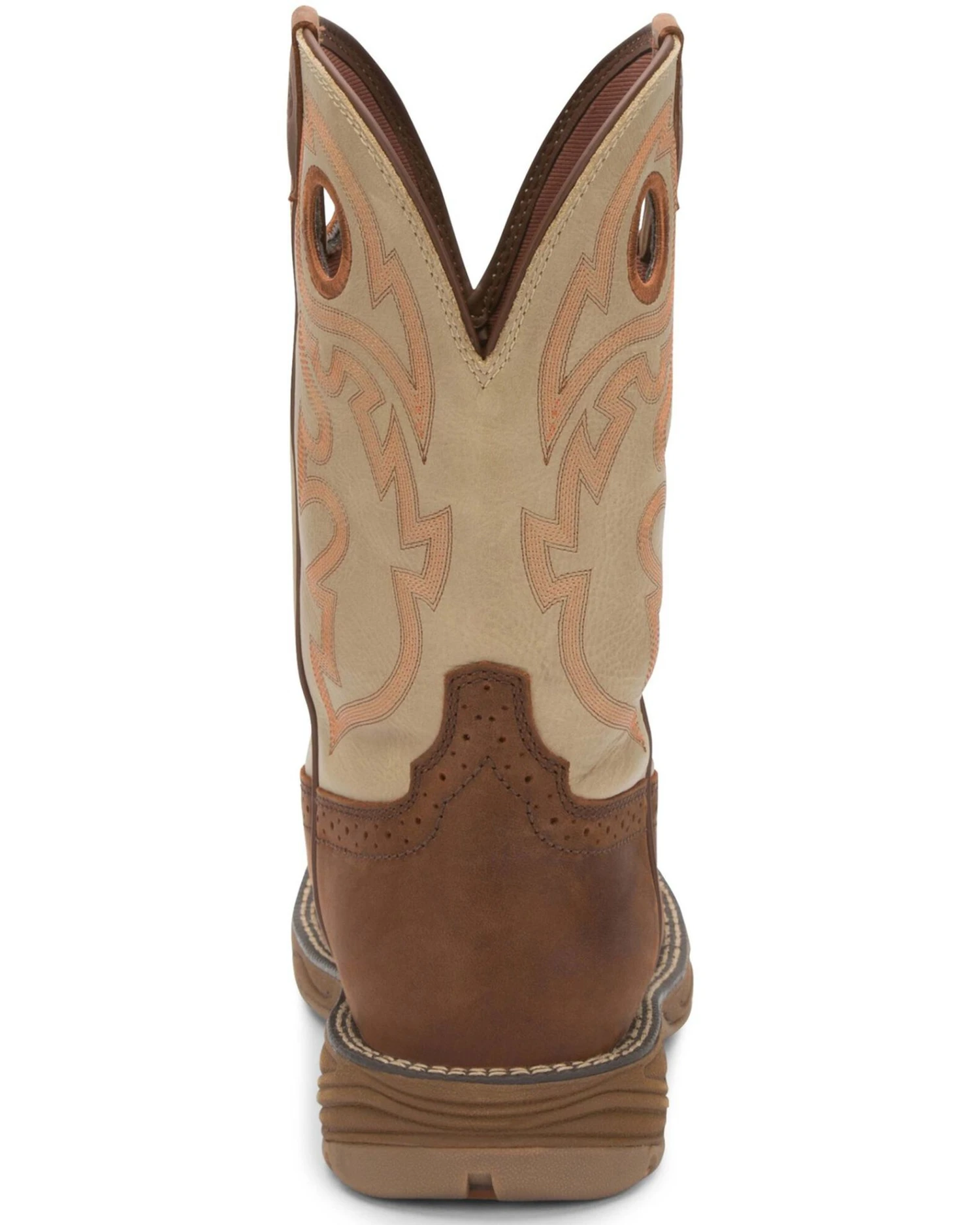 Justin Men's Stampede Rush Western Work Boots - Composite Toe 6 Justin Men's Stampede Rush Western Work Boots - Composite Toe - Image 4