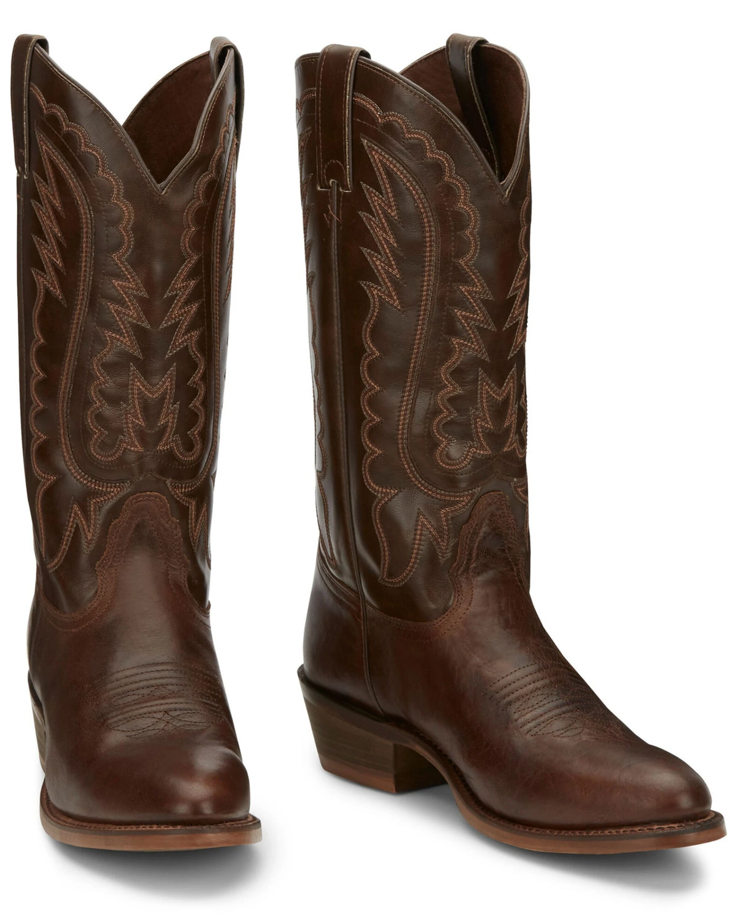 Nocona Men's Jackpot Brown Western Boots - Medium Toe 3 Nocona Men's Jackpot Brown Western Boots - Medium Toe