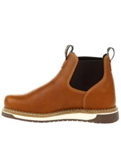 Georgia Boot Men's AMP LT Wedge Chelsea Work Boots - Soft Toe -Pro Boots Shop 2000320685 200 P3