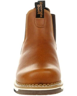 Georgia Boot Men's AMP LT Wedge Chelsea Work Boots - Soft Toe -Pro Boots Shop 2000320685 200 P5