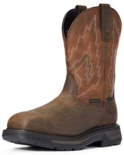 Ariat Men's Waterproof Big Rig Western Work Boots - Composite Toe