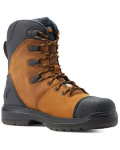 Ariat Men's Turbo Outlaw 8" Lace-Up Met Guard Work Boots - Carbon Toe