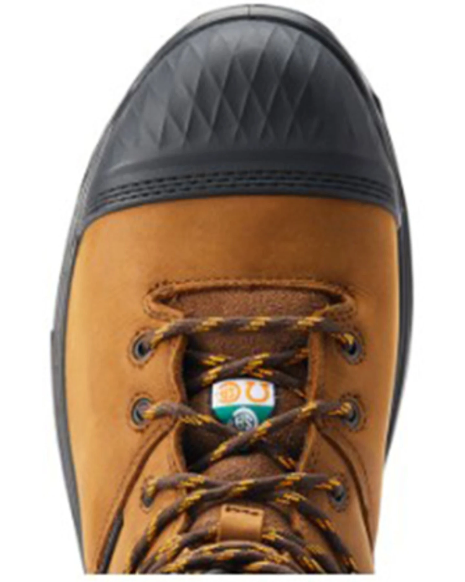 Ariat Men's Turbo Outlaw 8" Lace-Up Met Guard Work Boots - Carbon Toe 6 Ariat Men's Turbo Outlaw 8" Lace-Up Met Guard Work Boots - Carbon Toe - Image 4