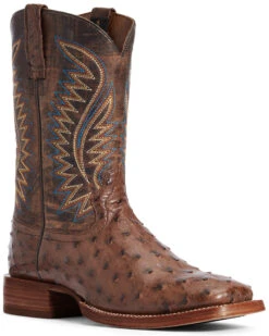 Ariat Men's Gallup Mocha Western Boots - Broad Square Toe