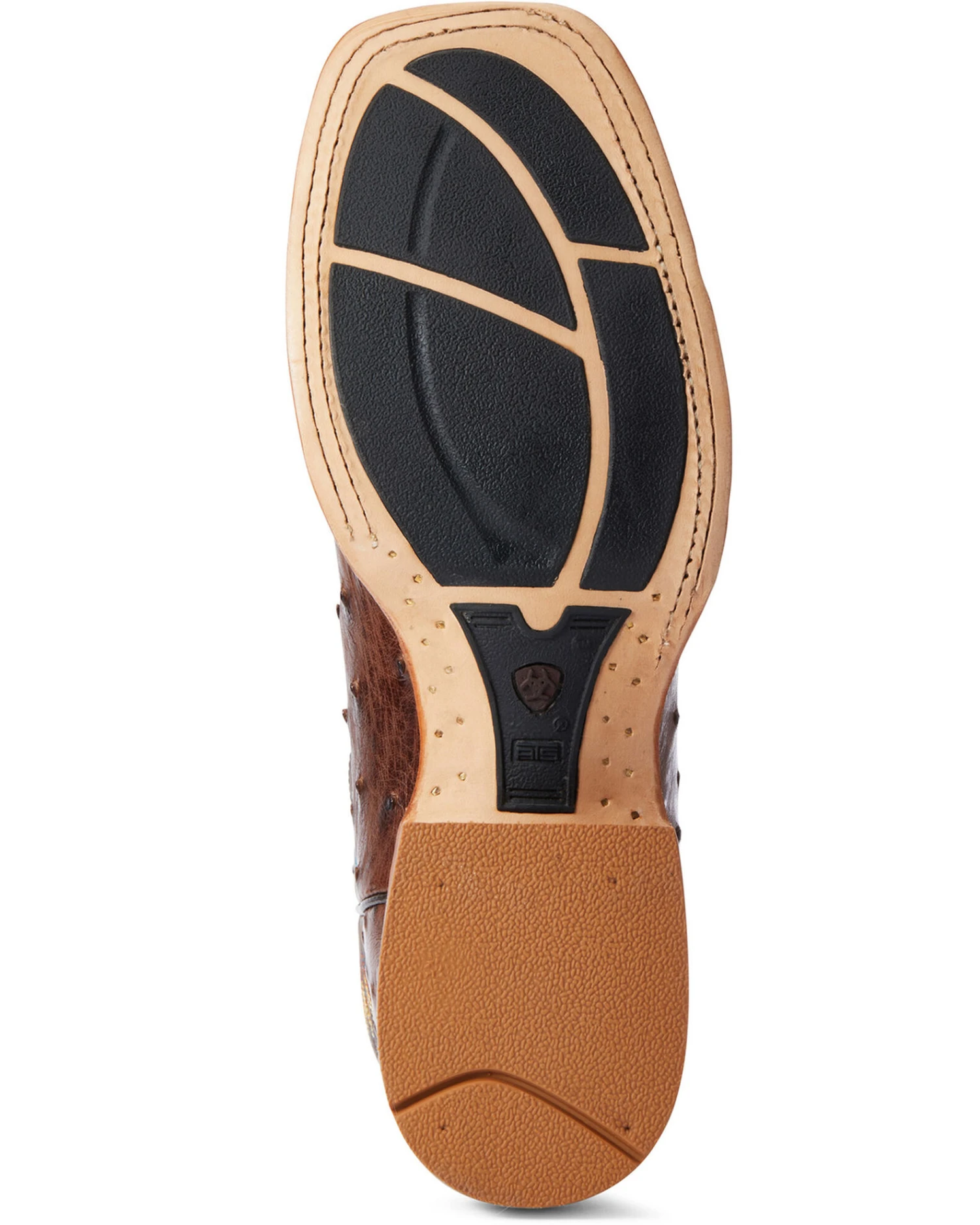 Ariat Men's Gallup Mocha Western Boots - Broad Square Toe 7 Ariat Men's Gallup Mocha Western Boots - Broad Square Toe - Image 5