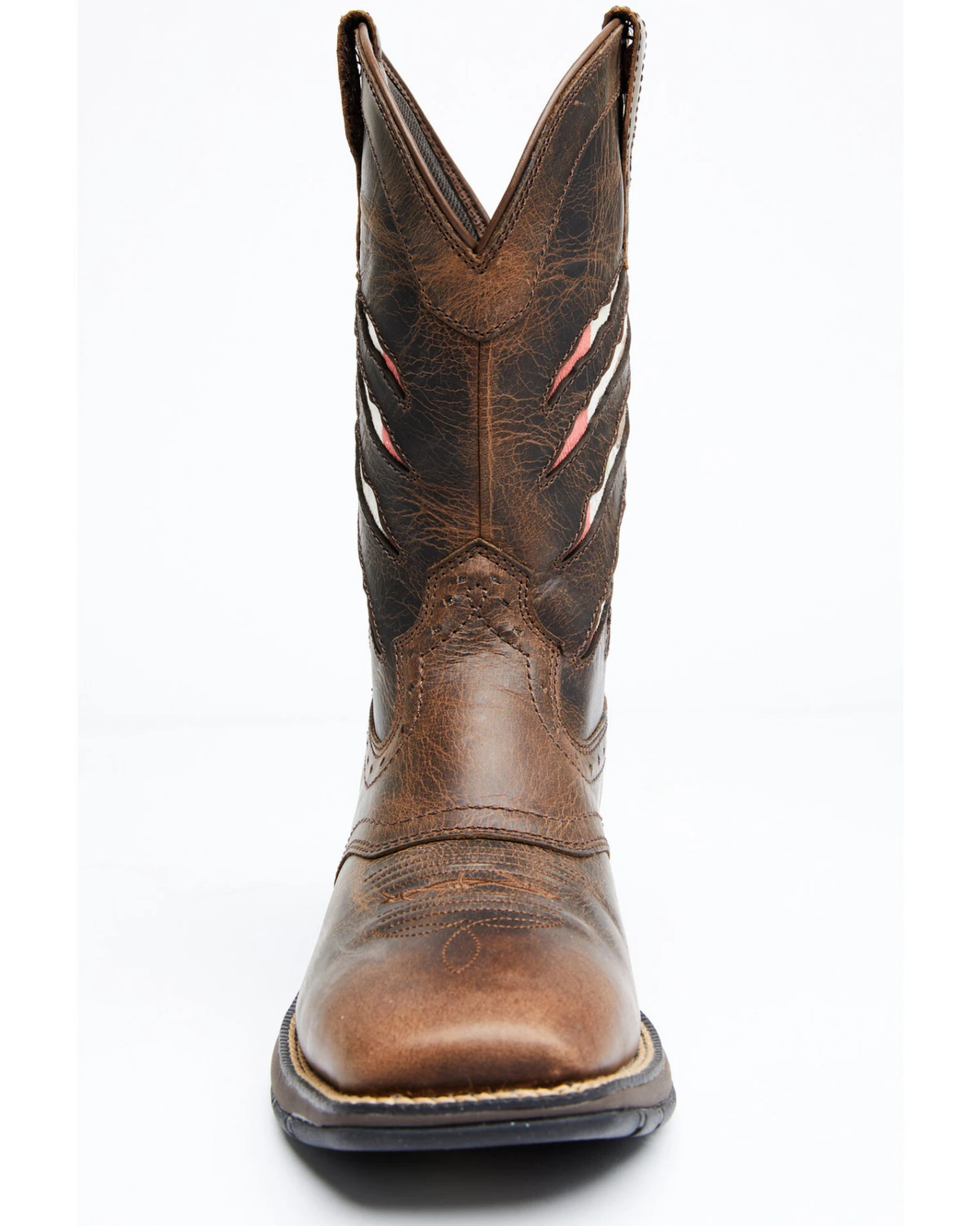 Brothers & Sons Men's Scratch Mexico Flag Lite Performance Western Boots - Broad Square Toe 7 Brothers & Sons Men's Scratch Mexico Flag Lite Performance Western Boots - Broad Square Toe - Image 5