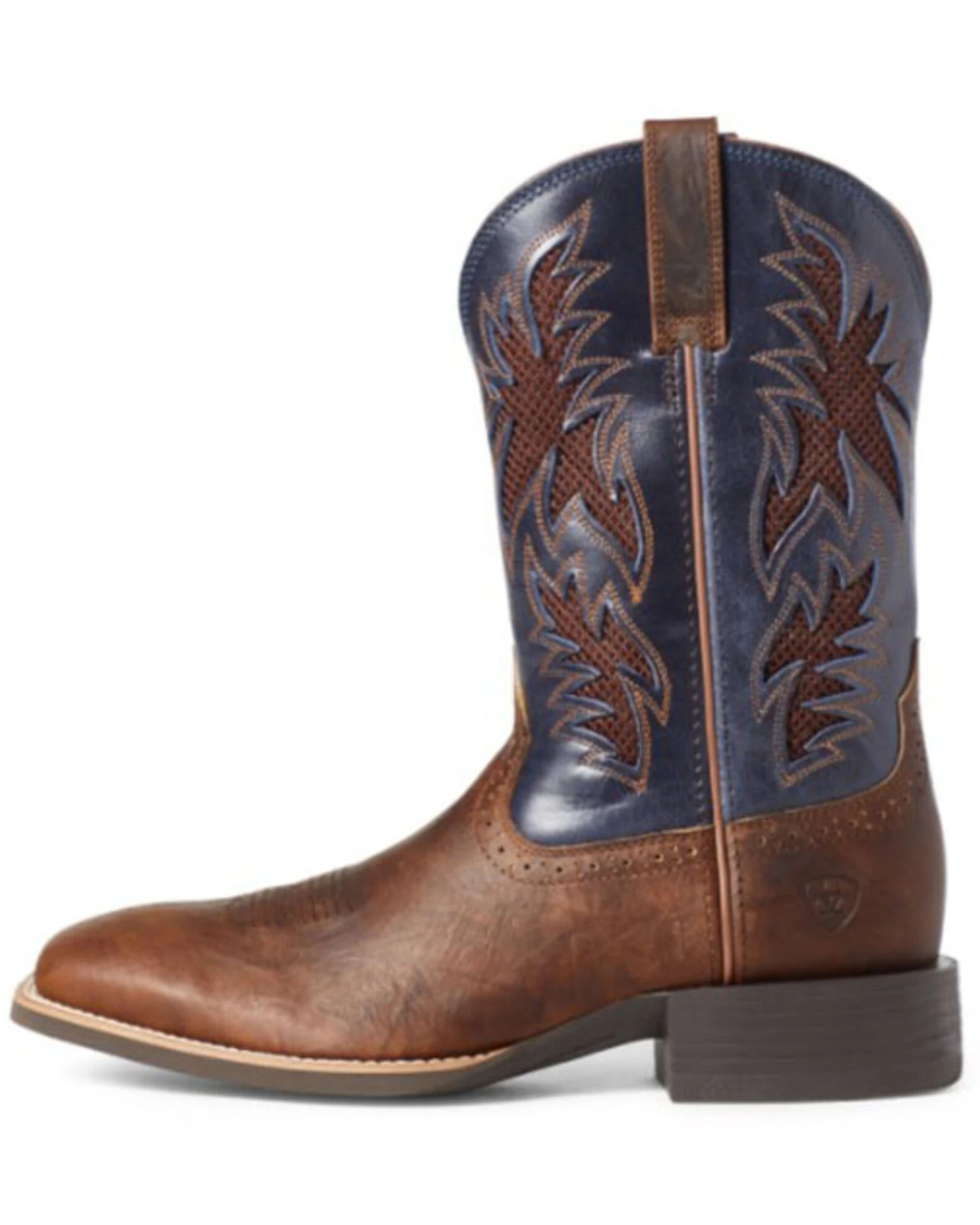 Ariat Men's Sport Cool VentTEK Western Performance Boots - Square Toe 4 Ariat Men's Sport Cool VentTEK Western Performance Boots - Square Toe - Image 2