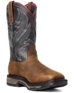 Ariat Men's Rye Workhog XT VentTEK Waterproof Western Work Boots - Soft Toe