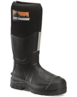 Double H Men's 16" Rubber Met Guard Work Boots - Steel Toe