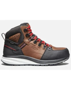 Keen Men's Red Hook Waterproof Work Boots - Carbon Toe