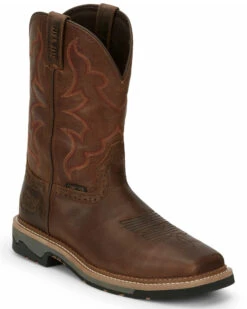 Justin Men's Carbide Western Work Boots - Composite Toe