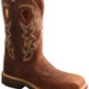 Twisted X Men's Tan Western Work Boots - Composite Toe
