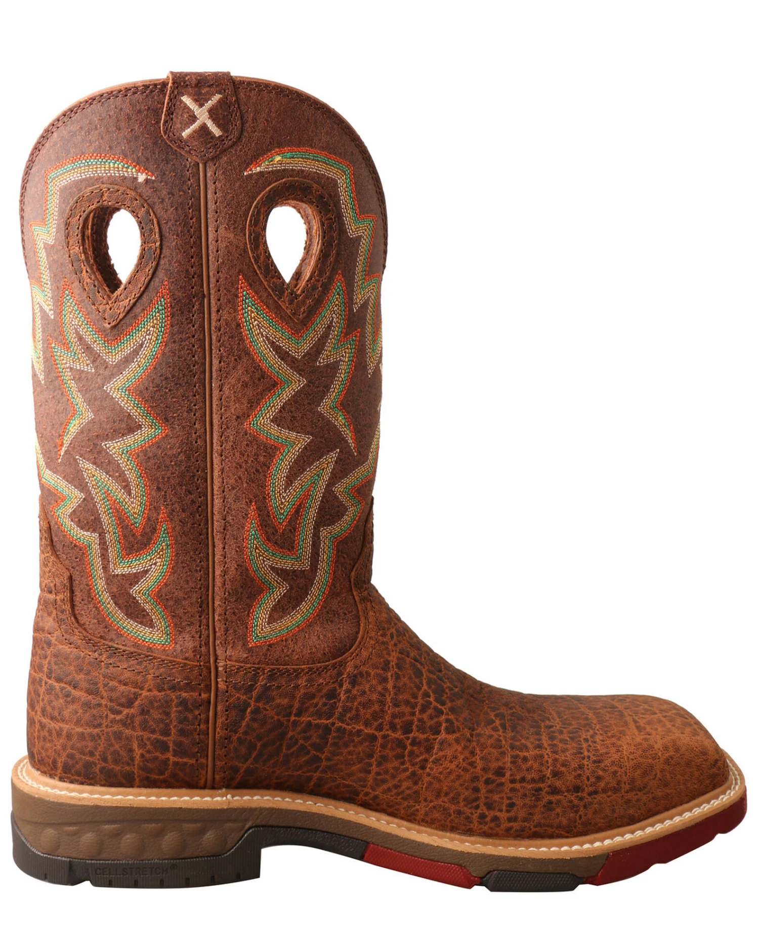 Twisted X Men's Tan Western Work Boots - Composite Toe 4 Twisted X Men's Tan Western Work Boots - Composite Toe - Image 2