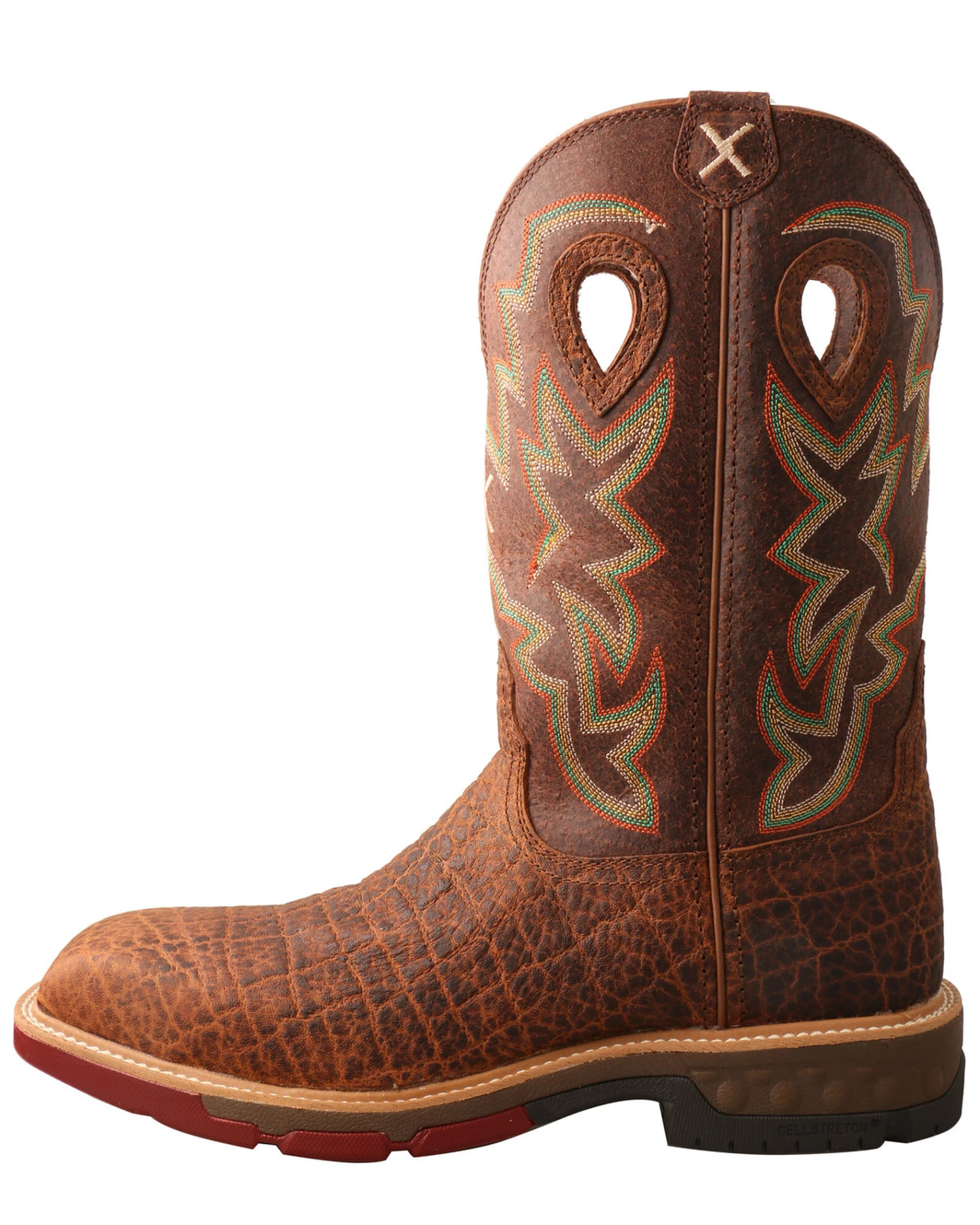 Twisted X Men's Tan Western Work Boots - Composite Toe 5 Twisted X Men's Tan Western Work Boots - Composite Toe - Image 3