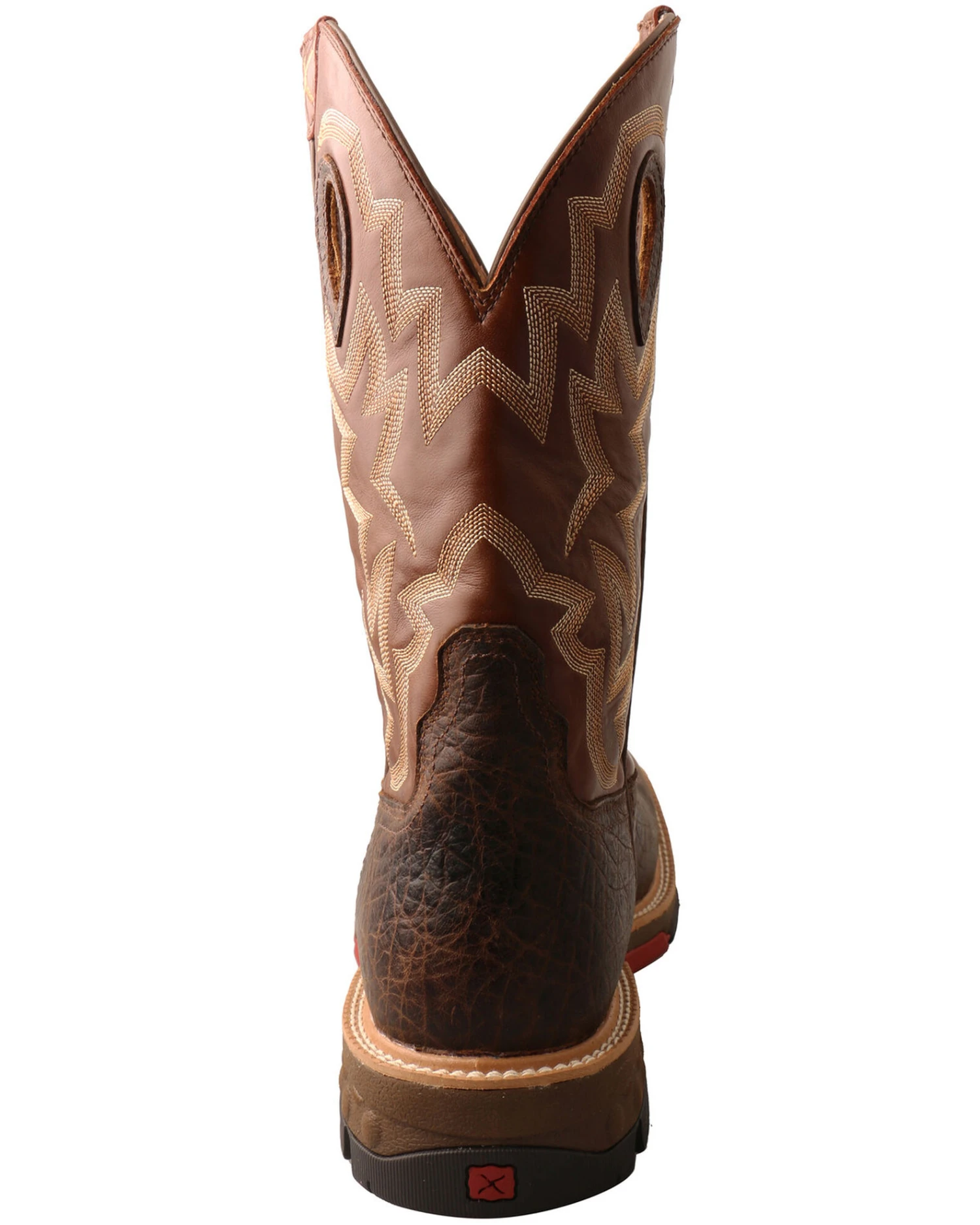 Twisted X Men's Brown Western Work Boots - Soft Toe 6 Twisted X Men's Brown Western Work Boots - Soft Toe - Image 4