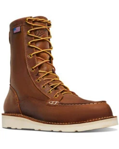 Danner Men's Bull Run Lace-Up Work Boots - Steel Toe