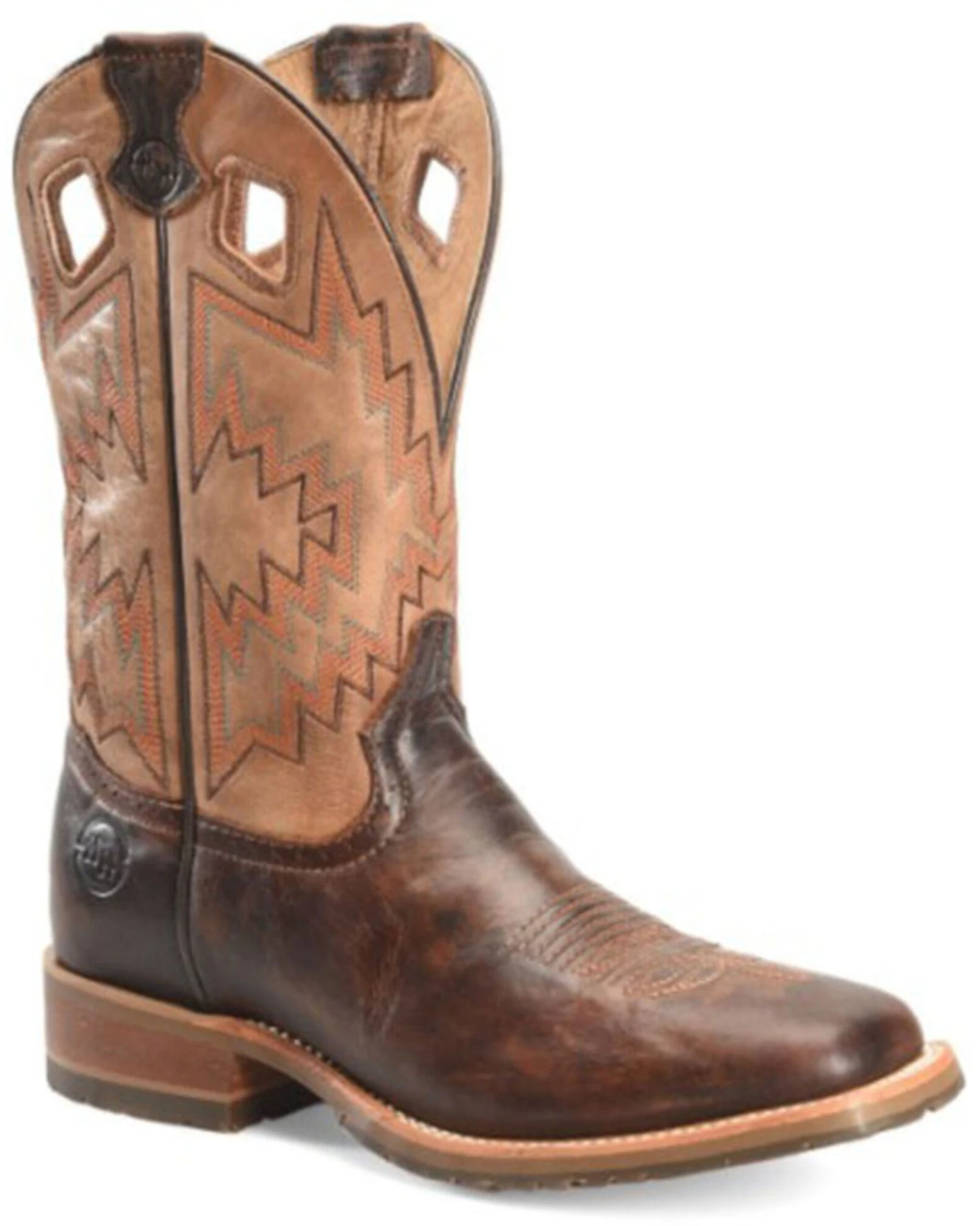 Double H Men's Winston Western Boots - Broad Square Toe 3 Double H Men's Winston Western Boots - Broad Square Toe