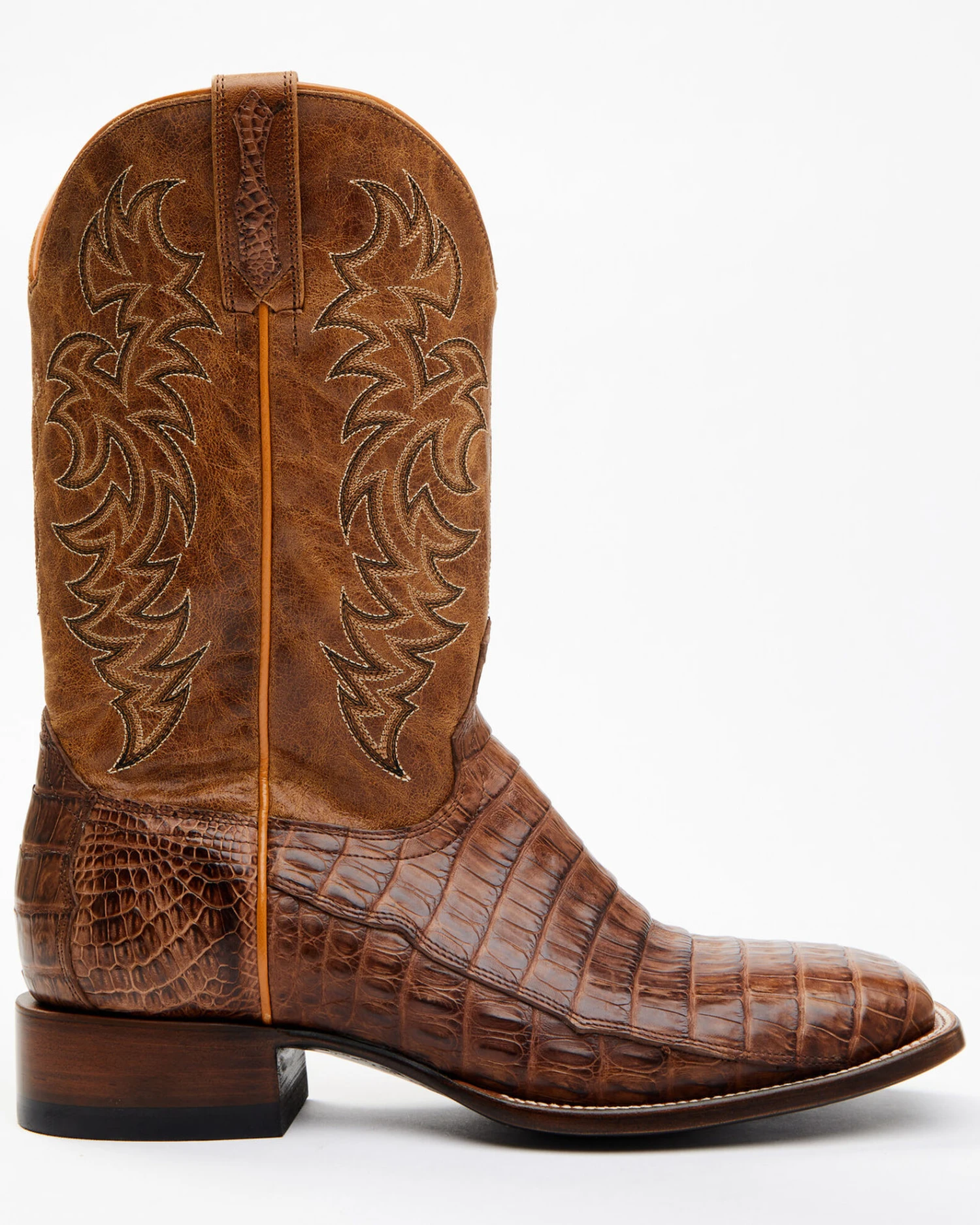 Cody James Men's Nuez Exotic Caiman Skin Western Boots - Broad Square Toe 4 Cody James Men's Nuez Exotic Caiman Skin Western Boots - Broad Square Toe - Image 2