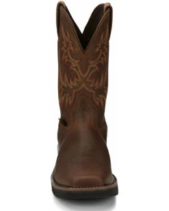 Justin Men's Driller Western Work Boots - Steel Toe -Pro Boots Shop 2000340831 280 P5