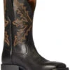 Ariat Men's Qualifier Night Sky Western Performance Boots - Broad Square Toe -Pro Boots Shop 2000340988 001 P1
