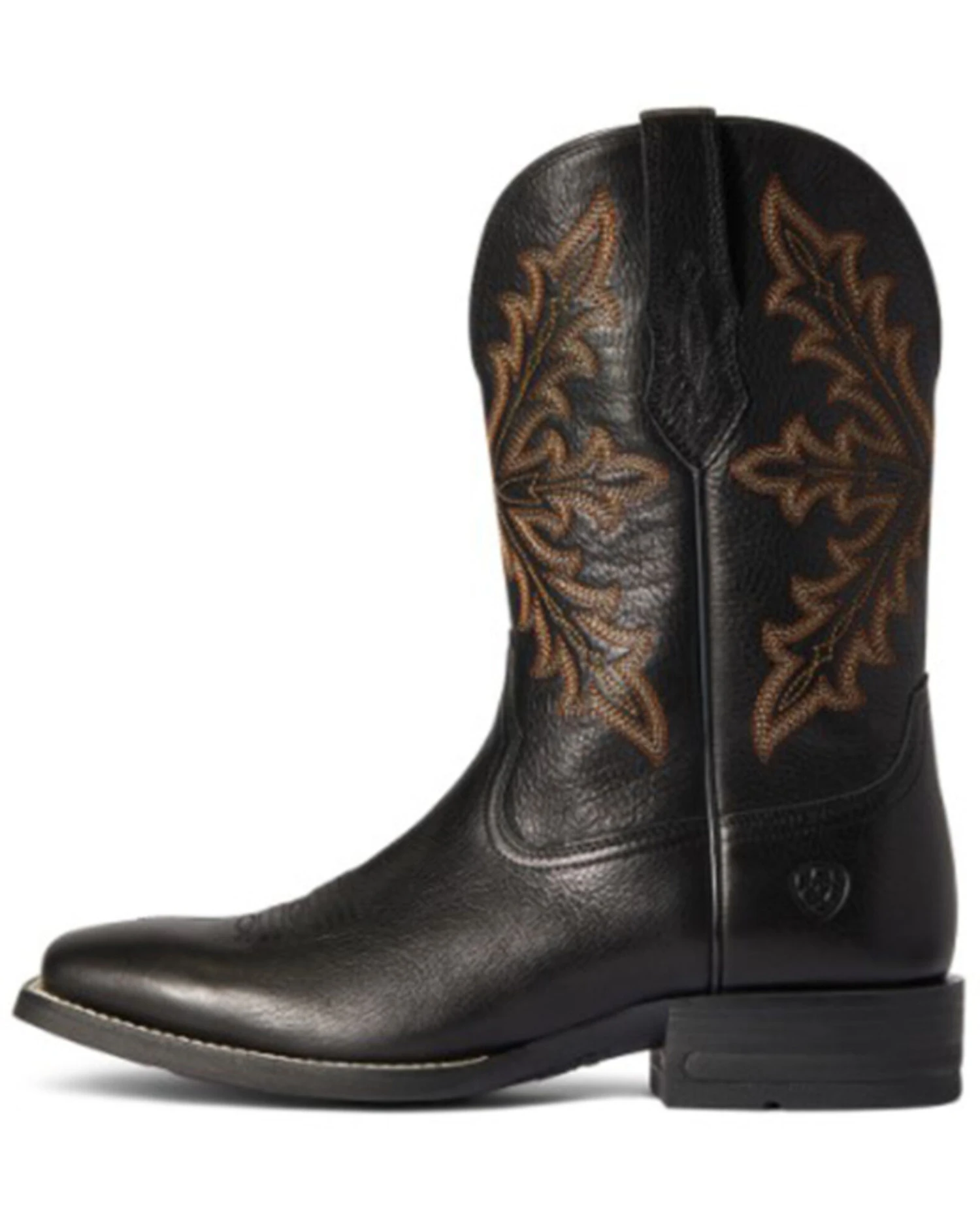 Ariat Men's Qualifier Night Sky Western Performance Boots - Broad Square Toe 4 Ariat Men's Qualifier Night Sky Western Performance Boots - Broad Square Toe - Image 2