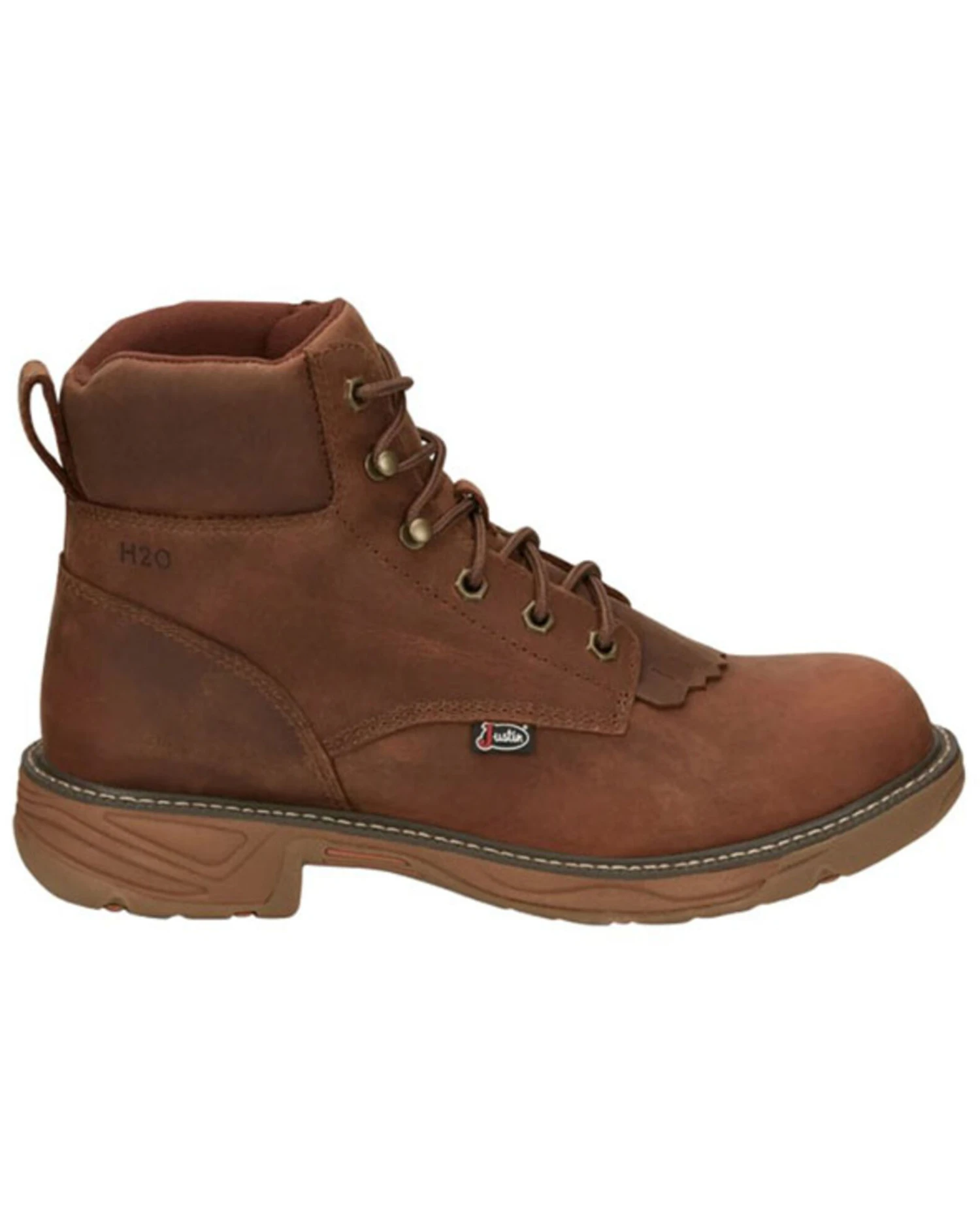 Justin Men's Rush Lacer Work Boots - Soft Toe 4 Justin Men's Rush Lacer Work Boots - Soft Toe - Image 2