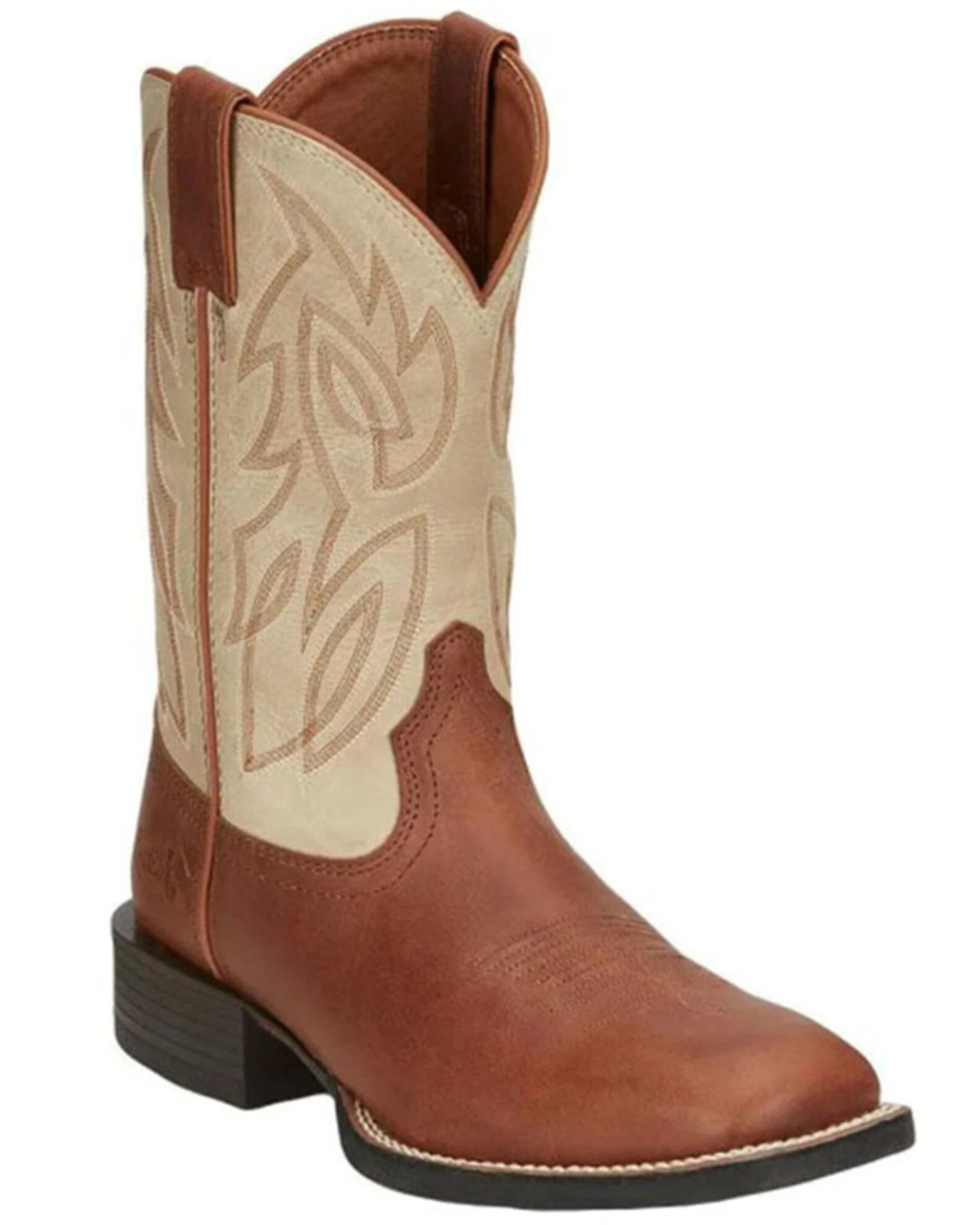 Justin Men's Canter Western Boots - Broad Square Toe 3 Justin Men's Canter Western Boots - Broad Square Toe