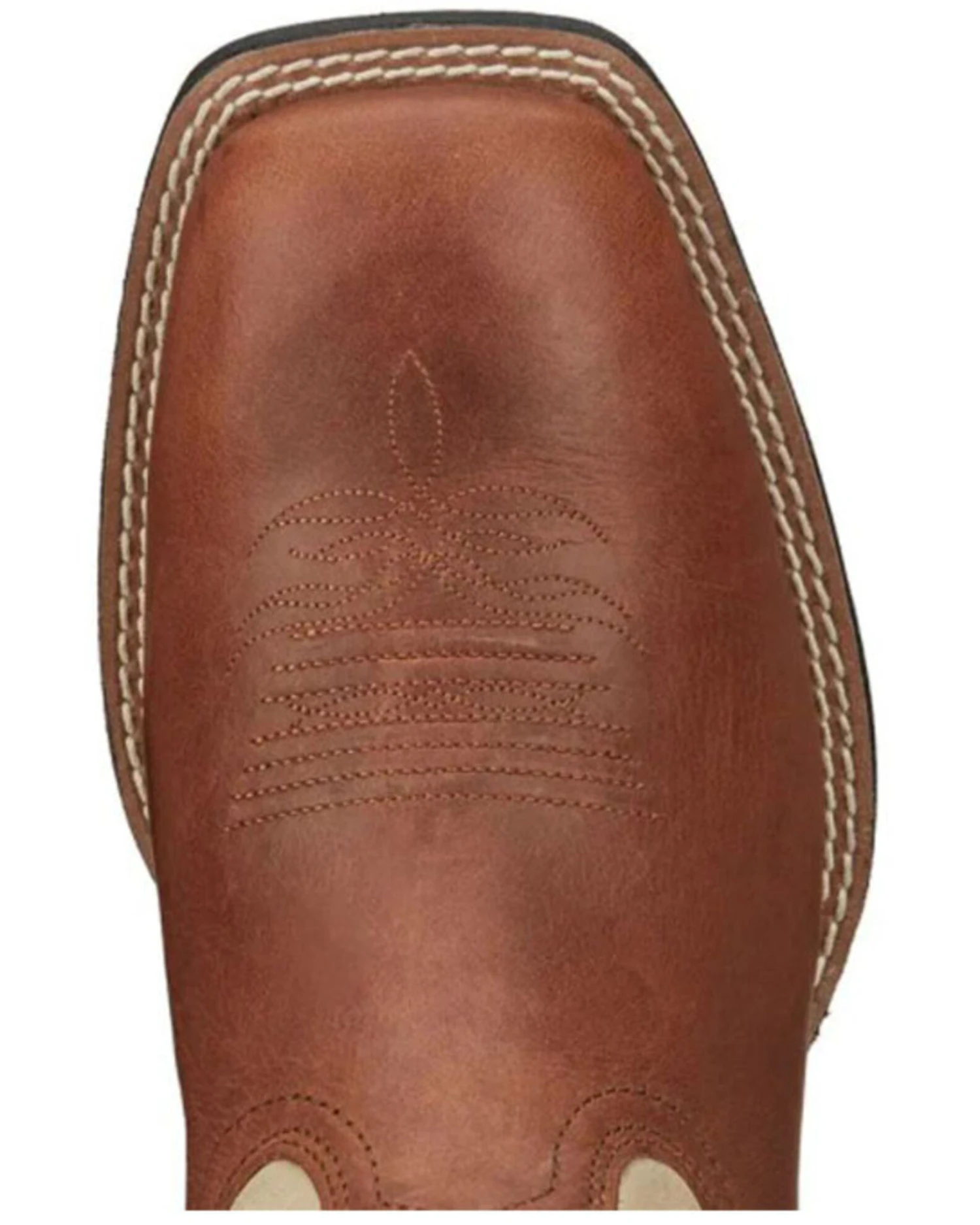 Justin Men's Canter Western Boots - Broad Square Toe 8 Justin Men's Canter Western Boots - Broad Square Toe - Image 6