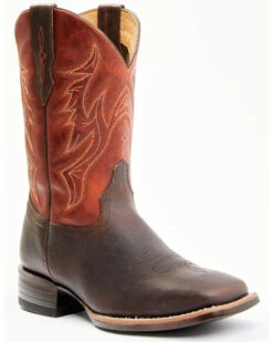 Cody James Men's Orange Hoverfly Performance Western Boots - Broad Square Toe