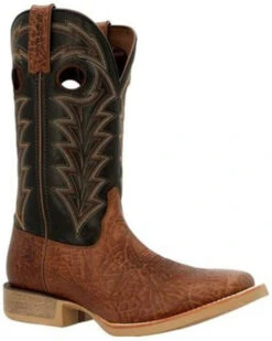 Durango Men's Walnut Western Performance Boots - Square Toe