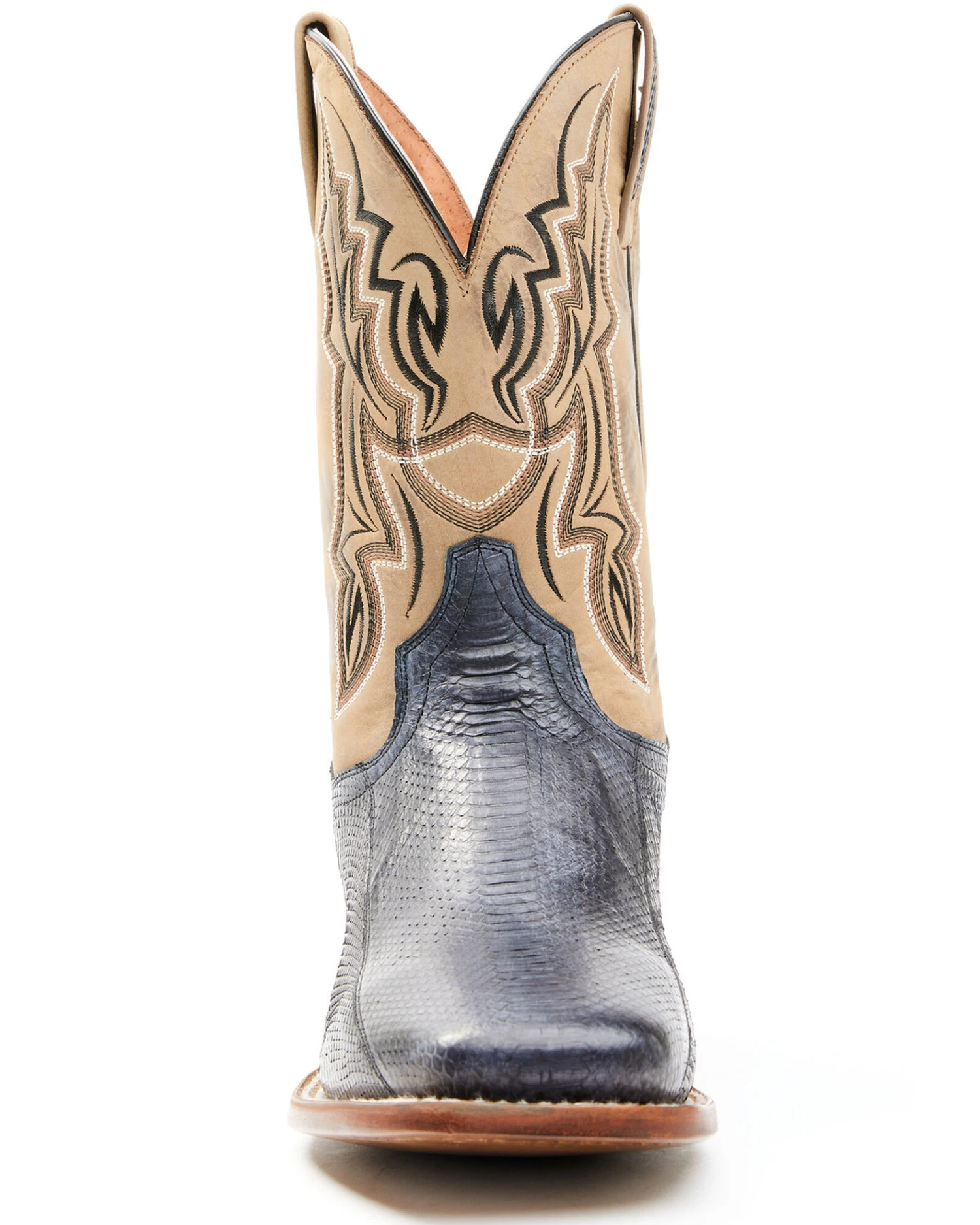 Dan Post Men's Exotic Snake Skin Western Boots - Broad Square Toe 6 Dan Post Men's Exotic Snake Skin Western Boots - Broad Square Toe - Image 4