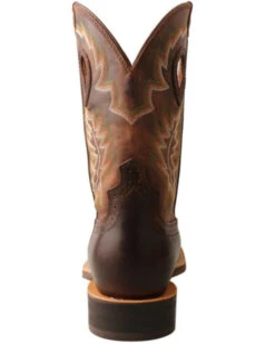 Twisted X Men's Brown Ruff Stock Western Boots - Square Toe 12 Twisted X Men's Brown Ruff Stock Western Boots - Square Toe -Pro Boots Shop 2000350217 201 P5