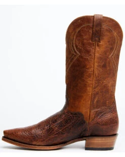 El Dorado Men's Rust Bison Western Boots - Snip Toe -Pro Boots Shop 2000350233 220 P3