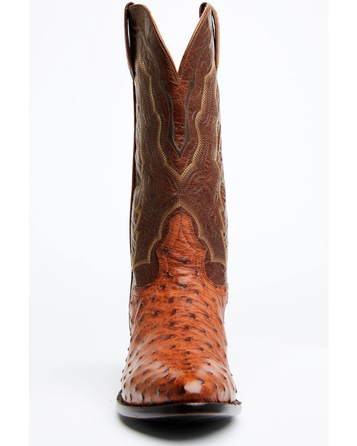 El Dorado Men's Exotic Full-Quill Ostrich Skin Western Boots - Medium Toe 6 El Dorado Men's Exotic Full-Quill Ostrich Skin Western Boots - Medium Toe - Image 4