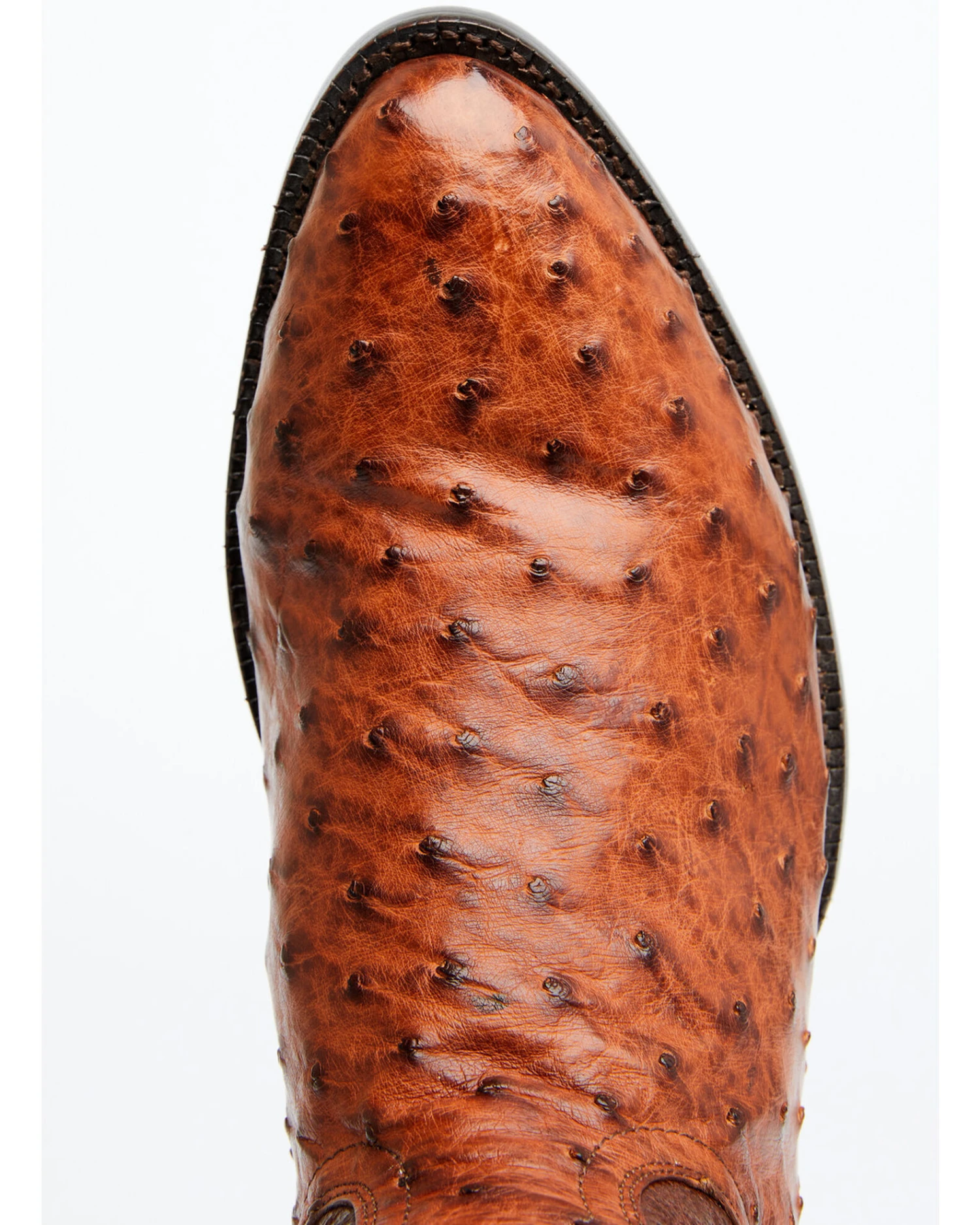 El Dorado Men's Exotic Full-Quill Ostrich Skin Western Boots - Medium Toe 8 El Dorado Men's Exotic Full-Quill Ostrich Skin Western Boots - Medium Toe - Image 6