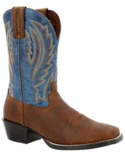Durango Men's Westward Denim Western Performance Boots - Broad Square Toe